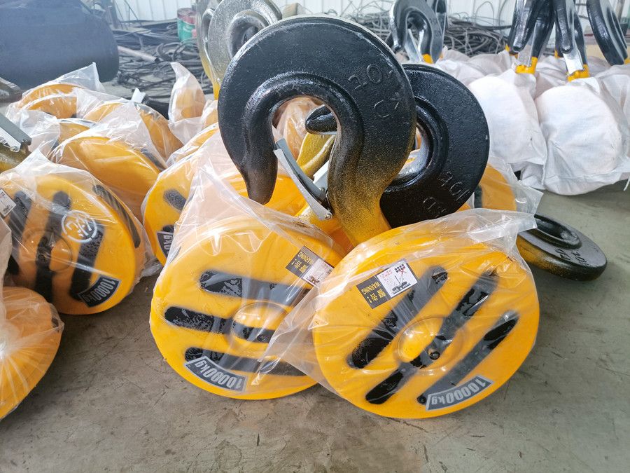 河南起重吊鉤、電動葫蘆吊鉤組廠家批發