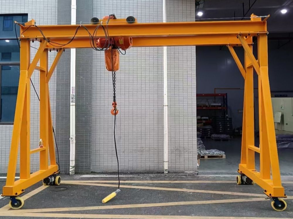 電動(dòng)無軌龍門吊、無軌自行走門式起重機(jī)廠家、型號、噸位