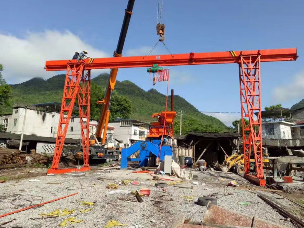 起重機廠家、龍門吊、MH型電動單梁門式起重機制造及安裝維修