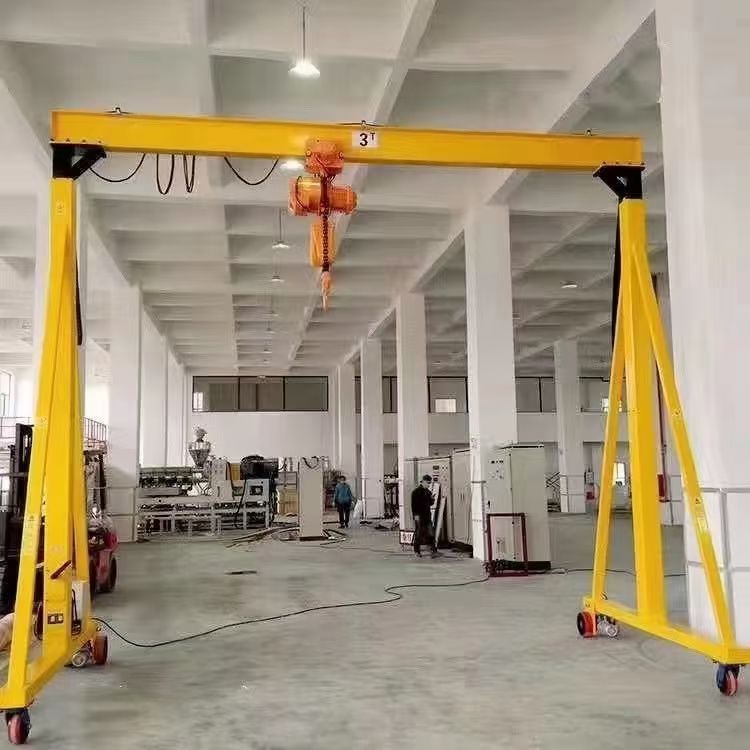 電動(dòng)無軌龍門架、小型龍門吊、輕小型門式起重機(jī)廠家制造、噸位、價(jià)格